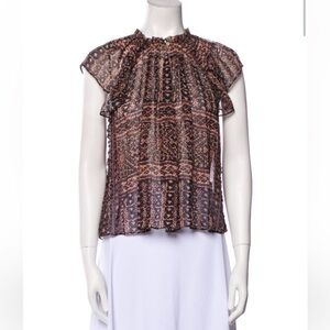 Ulla Johnson printed blouse